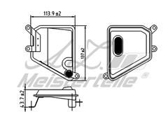 Transmission Filter AZMT-41-050-1131
