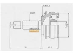 CV Joint 43410-12740