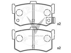Brake Pad 43022-SG9-000