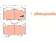 Brake Pad D2177