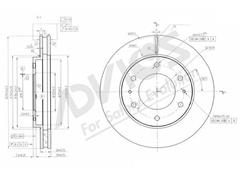 Brake Disc 4615A002
